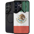 Mexico Flag Distressed Galaxy S24 FE Kickstand Case
